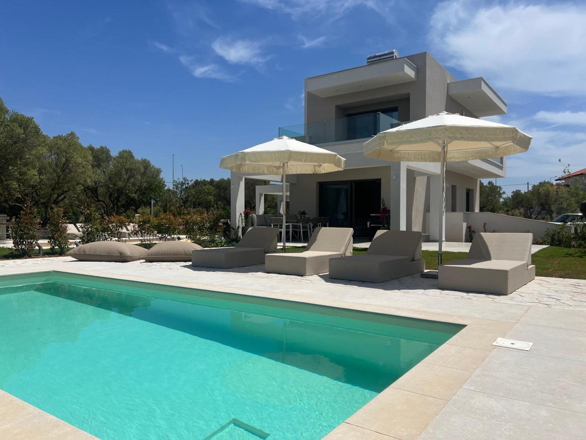 Elia Mare Luxury Villas With Private Pools Close To The Beach Nea Moudania Exterior photo